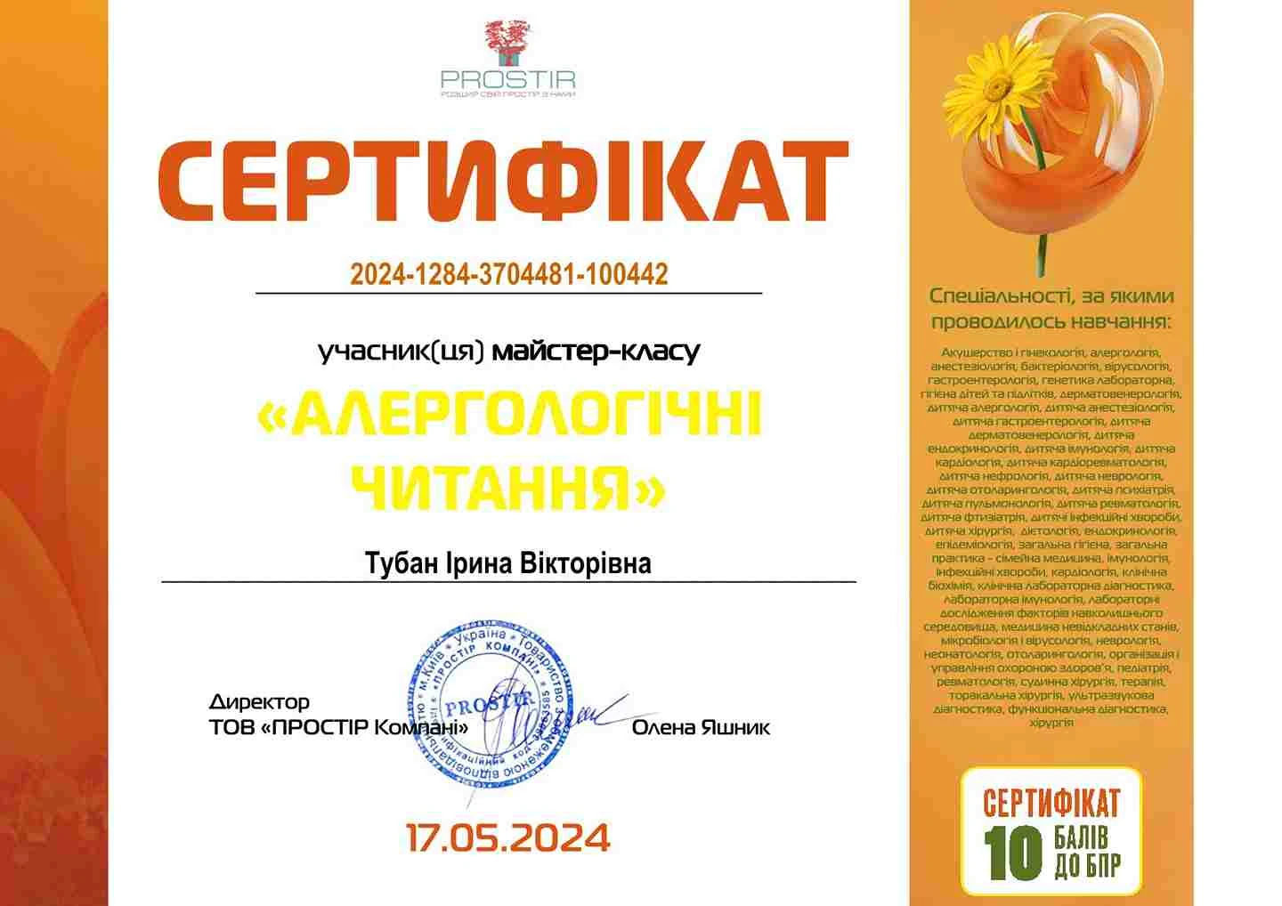 Тубан Ирина Викторовна