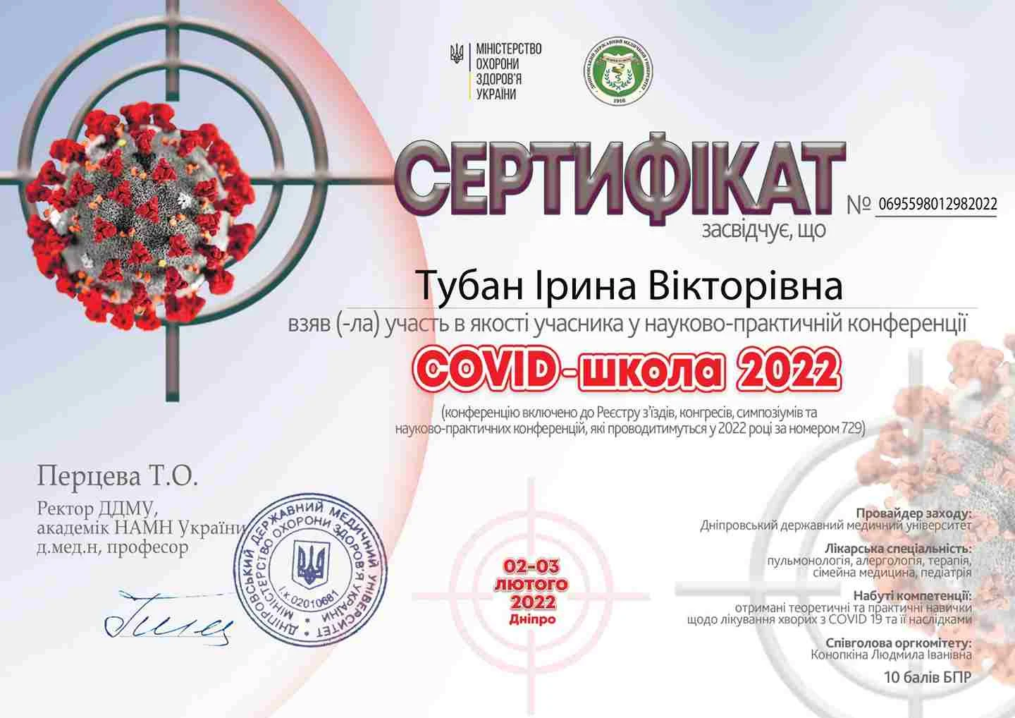 Тубан Ирина Викторовна