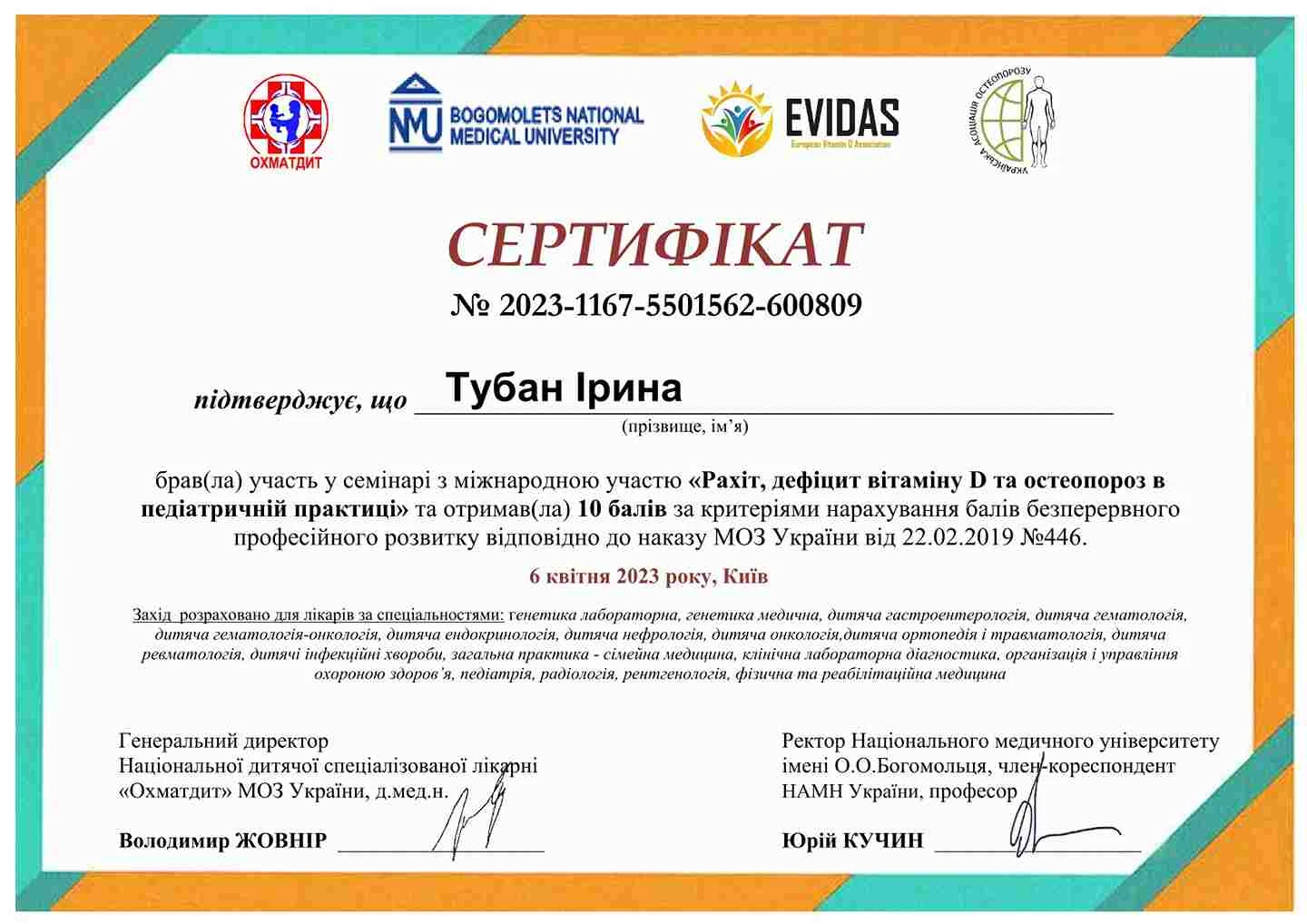 Тубан Ирина Викторовна