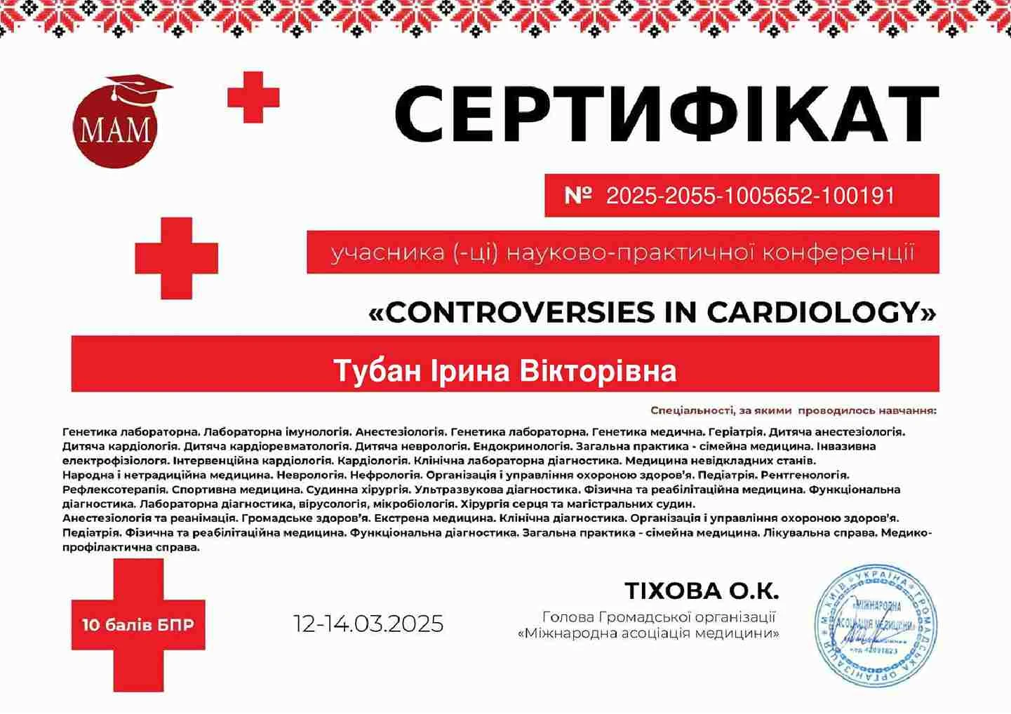 Тубан Ирина Викторовна