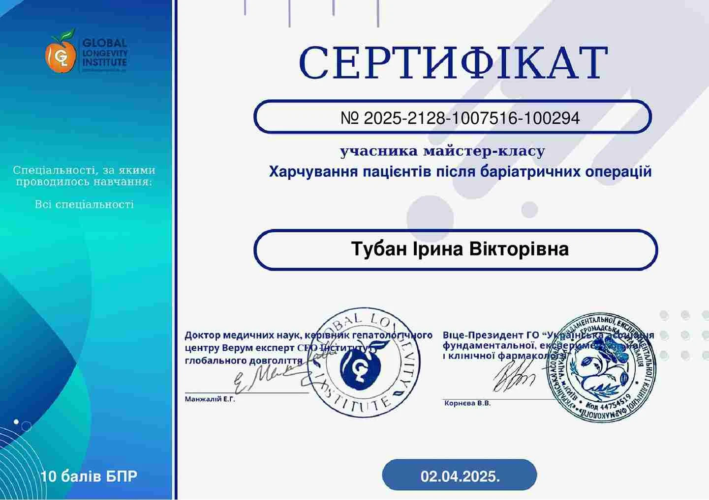 Тубан Ирина Викторовна