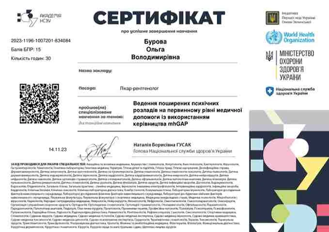 Бурова Ольга Володимирівна