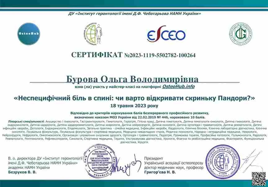 Бурова Ольга Володимирівна