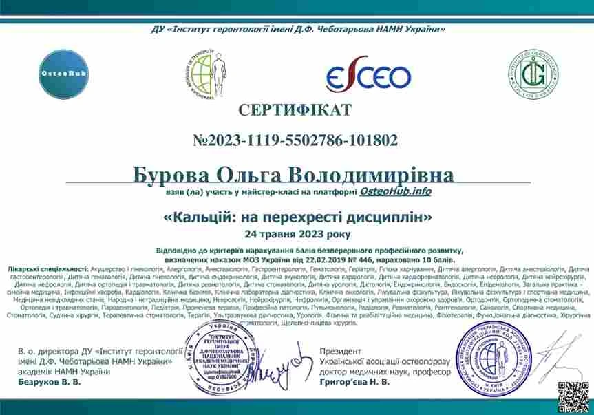 Бурова Ольга Володимирівна