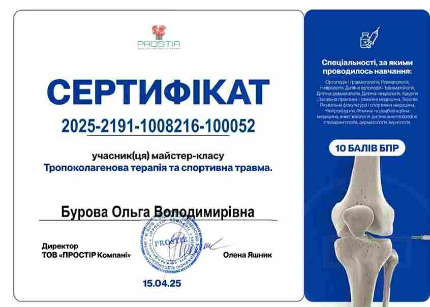 Бурова Ольга Володимирівна